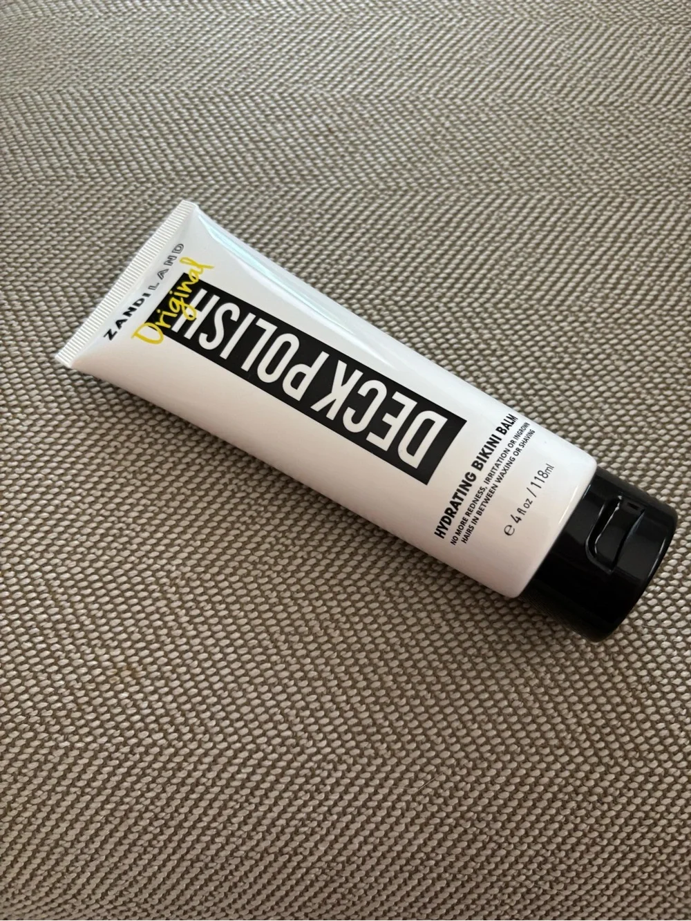 Zandiland Deck Polish Hydrating Bikini Balm NEW soothing post-wax and shave balm